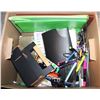 Image 1 : OFFICE SUPPLIES- BOX LOT ASSORTED