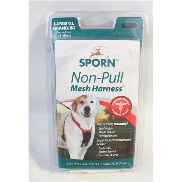 NEW SPORN NON-PULL MESH HARNESS (SIZE L/XL)