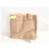 Image 1 : ESTATE BROWN FUZZY HANDLED TOTE BAG