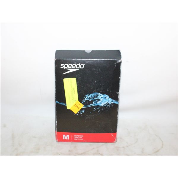 SPEEDO MENS BLACK BLUE WAVE WALL