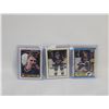 Image 1 : SET OF 3 BRETT HULL HOCKEY CARDS 1989-90