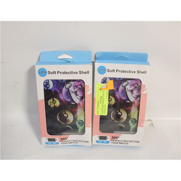 2 PACK SOFT PROTECTIVE CASE COVER SKIN