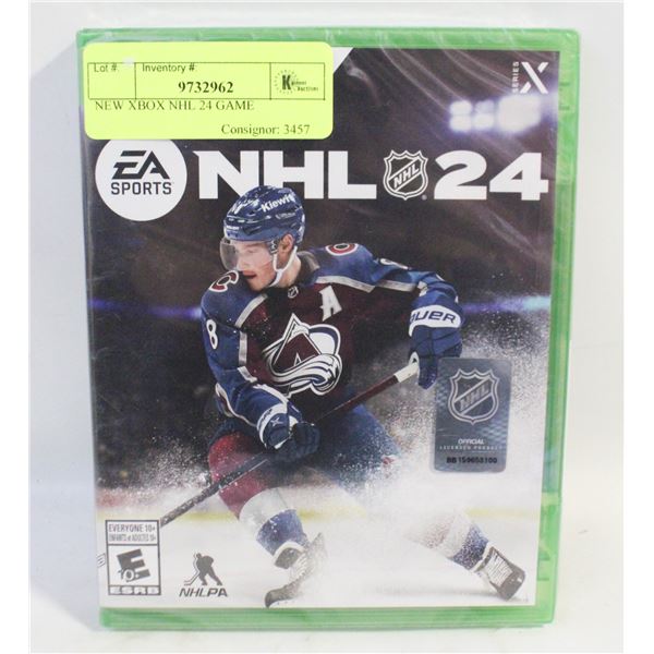 NEW XBOX NHL 24 GAME
