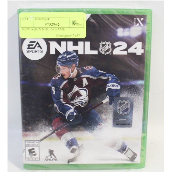 NEW XBOX NHL 24 GAME