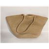 Image 1 : GREY HAND WOVEN STRAW BAG