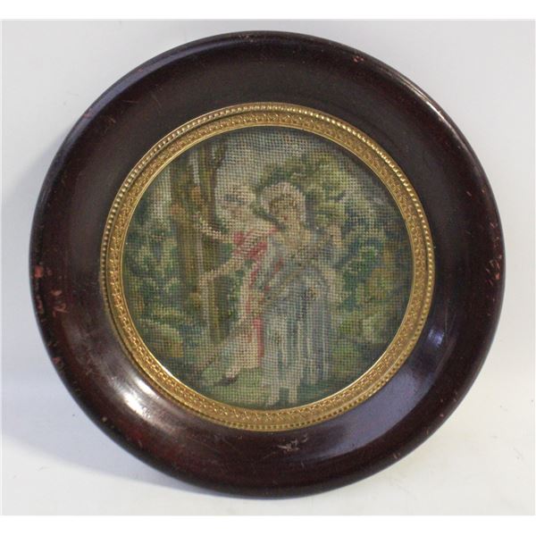 ANTIQUE ITALIAN PETIT POINT