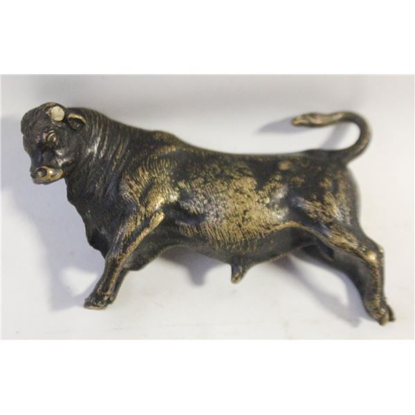 ANTIQUE CAST BULL
