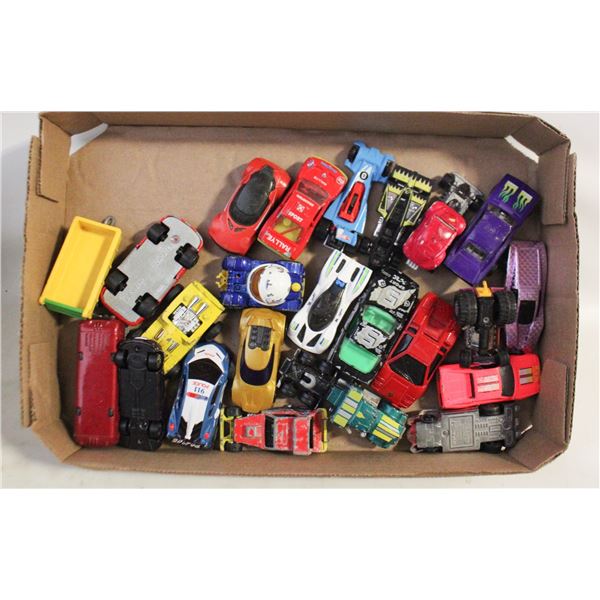 FLAT ASSORTED DIECAST-CARS