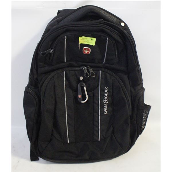 SWISSGEAR FRID LAPTOP KNAPSACK C/W USB PLUG