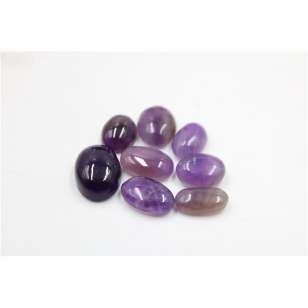 #52-NATURAL AMETHYST GEMSTONES 55.90CT