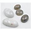 Image 1 : #327-NATURAL LABRADORITE & MOONSTONES  96.40CT