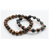 Image 1 : #72-NATURAL YELLOW TIGER EYE & JADE JADEITE