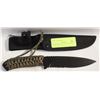 Image 1 : NEW SURVIVAL HUNTER SHIELD ARMY STYLE KNIFE