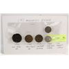 Image 1 : 5 ASSORTED CANADA-UK COINS: 1901 ONE