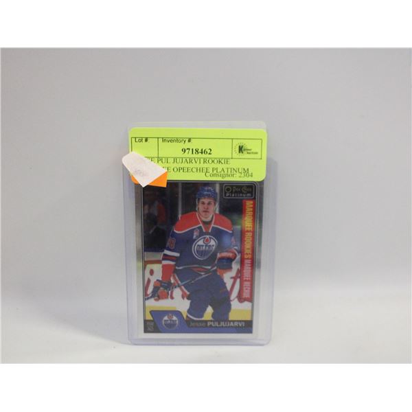 JESSE PUL JUJARVI ROOKIE MARQUEE OPEECHEE PLATINUM