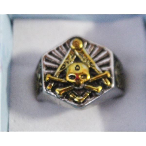 NEW FREEMASON RING SIZE 10
