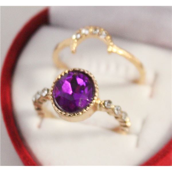 ESTATE 2PCS/SET RING SET SZ8