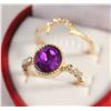 Image 1 : ESTATE 2PCS/SET RING SET SZ8