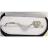 Image 1 : NEW 2PCS/SET RING SET SZ8