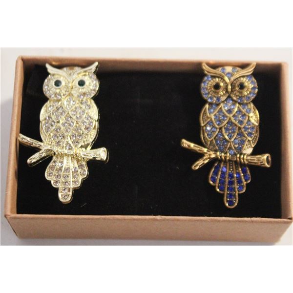 NEW 2PCS BROOCH SET