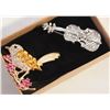Image 1 : NEW 2PCS BROOCH SET