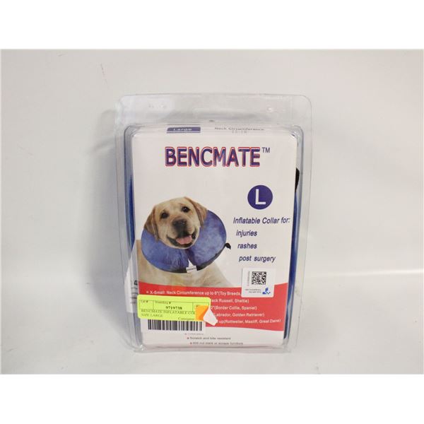 BENCMATE INFLATABLE COLLAR SIZE LARGE
