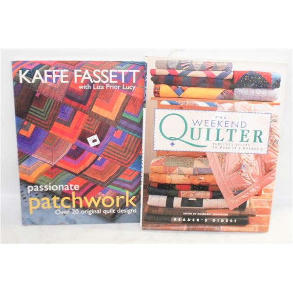 QUILTING & SEWING HOW-TO & PATTERN BOOKS - AST LOT