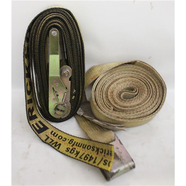 RATCHET STRAP 2 INCH + TRUCK STRAP 2 INCH