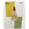 Image 1 : UNUSED GLASS PENDANT LIGHT FIXTURE