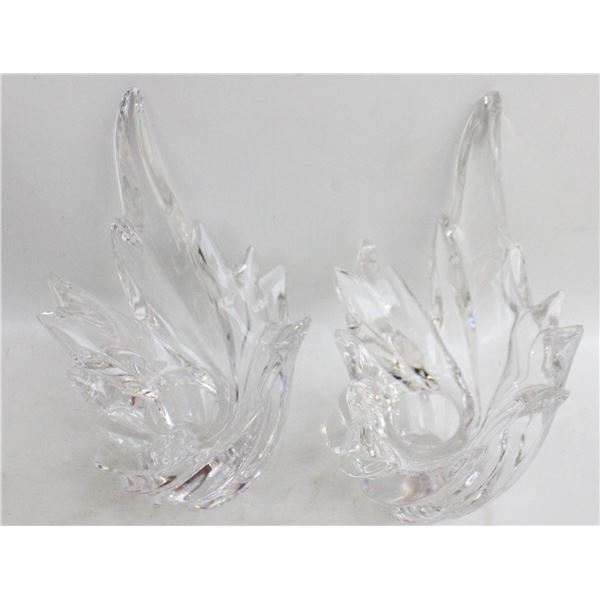 VINTAGE ROSENTHAL "FLAME" CANDLEHOLDERS