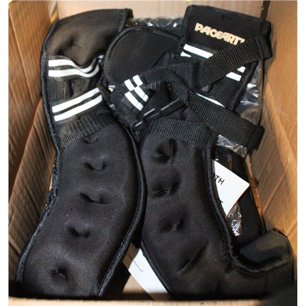 NEW- BLACK PACEARTH WEIGHTED VEST.