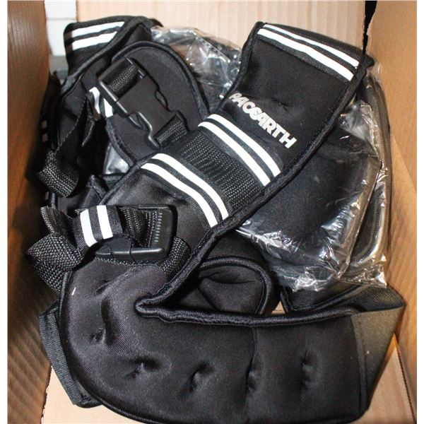 NEW- BLACK PACEARTH WEIGHTED VEST.