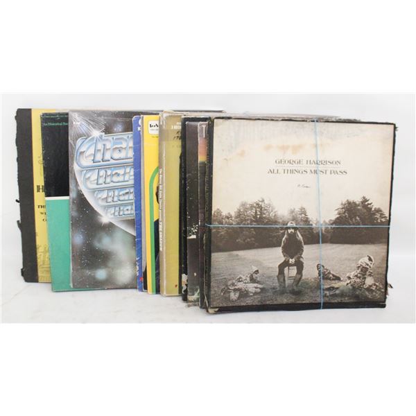 LOT OF RECORDS.  THE SHADOW, GEORGE HARRISON,