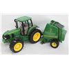 Image 1 : 2 ERTL JOHN DEERE TRACTOR & BALER, TOYS