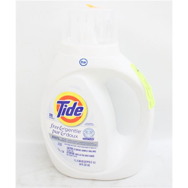NEW TIDE FREE & GENTLE 34OZ