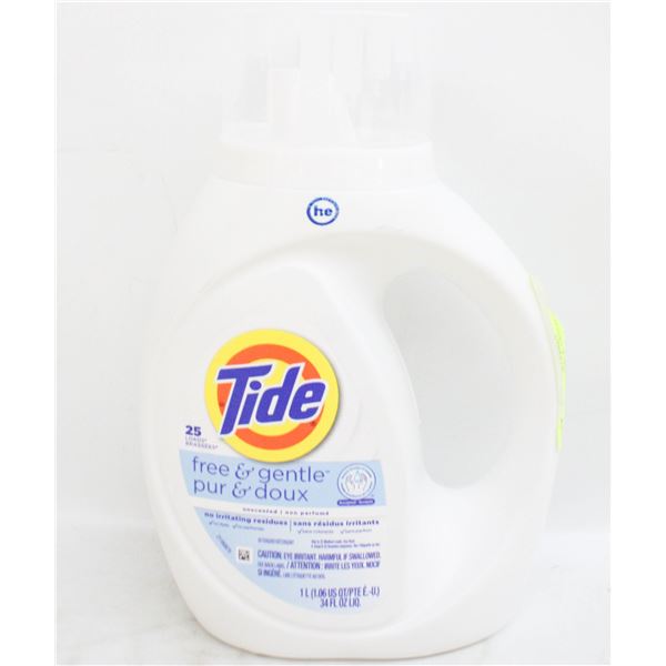 NEW TIDE FREE & GENTLE 34OZ