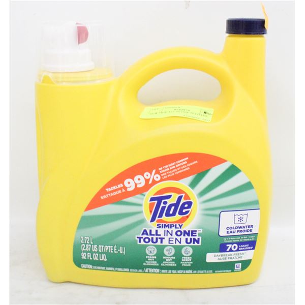 NEW TIDE ALL IN ONE 70 LOADS