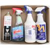Image 1 : FLAT OF ASSORTED CLEANERS