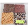 Image 1 : 200 COTTON-FABRIC SQUARES FOR QUILTING &