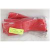 Image 1 : SET OF 12 REPLACEMENT FLAGS FOR FLAG FOOTBALL RED