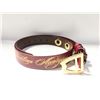 Image 1 : RED CHRISTIAN AUDIGIER LEATHER BELT - LARGE