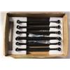 Image 1 : 6PCS FURNITURE PULL HANDLES BLACK ALLOY CABINET