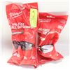 Image 1 : 2 PCS MILWAUKEE TINTED AND CLEAR HIGH IMPACT