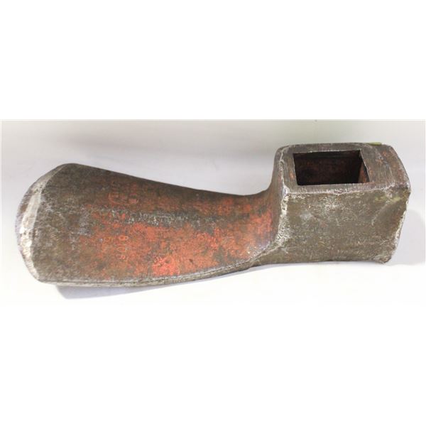 LARGE VINTAGE 1800S SHIP MAKERS AXE HEAD