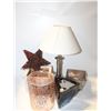 Image 1 : DESK LAMP, DECO BOX, GLASS AIR PLANT HOLDER