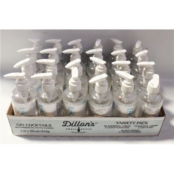 NEW 24 INSTANT HAND SANITIZER PUMPS 237MLS EACH