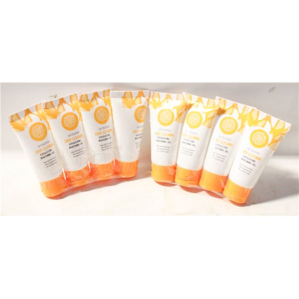 NEW 8 SEALED DEEP CLEANING EXFOLIATING WHITENING