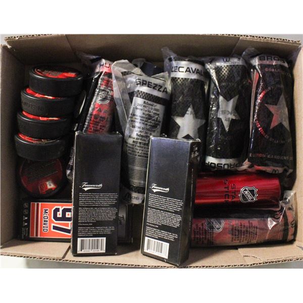 LOT OF TIM HORTONS HOCKEY COLLECTIBLES