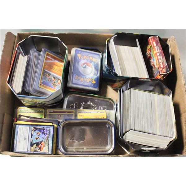 FLAT OF ESTATE POKEMON CARDS