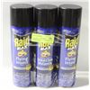 Image 1 : NEW 3 SEALED JOHNSON RAID MAX FLYING INSECT &